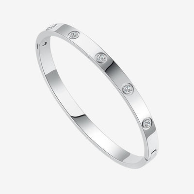 glitrende armbånd med sten