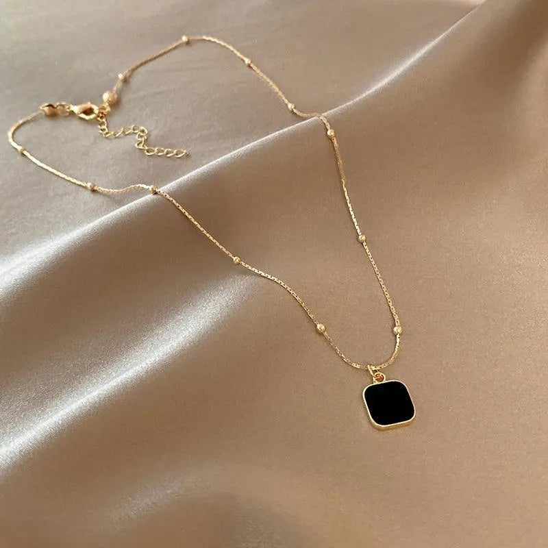 onyx elegant halskæde