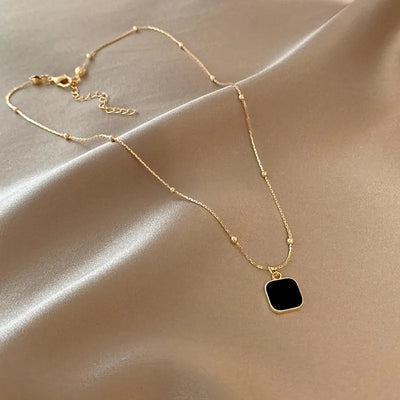 onyx elegant halskæde