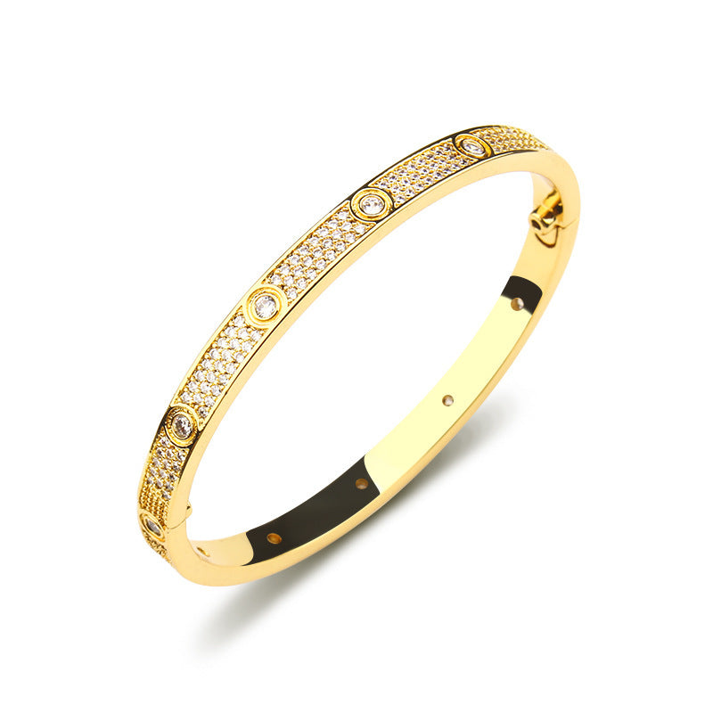 luksus link armbånd i