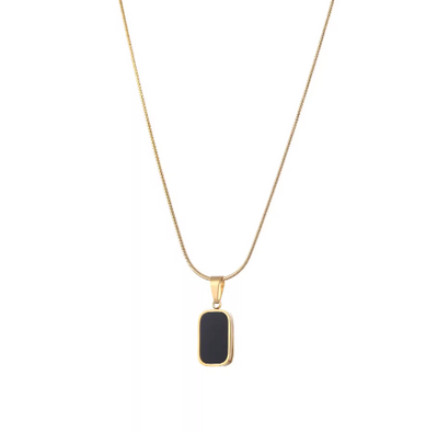 onyx elegant halskæde